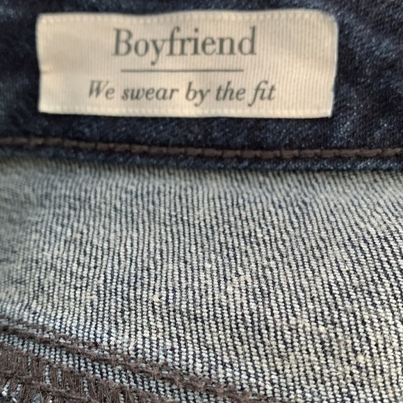 𝅺TORRID Boyfriend Jeans, Size 16R, Dark Wash. - Picture 4 of 6